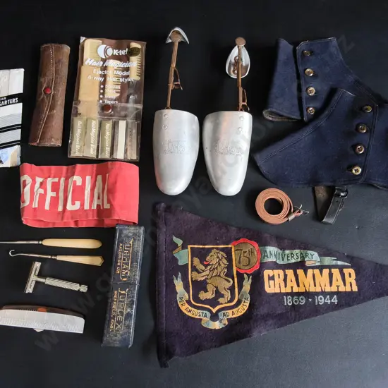 VINTAGE MID CENTURY MEN'S FASHION AND MEMORABILIA