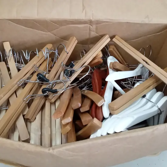 BIG COLLECTION OF COAT HANGERS
