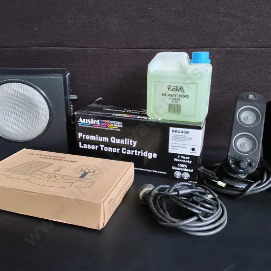 MIX OF HOME AND TECH ITEMS