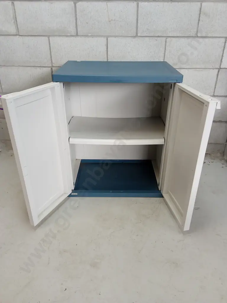 PLASTIC STORAGE CABINET, H 78CM X W 65CM X D 45CM Image 1++