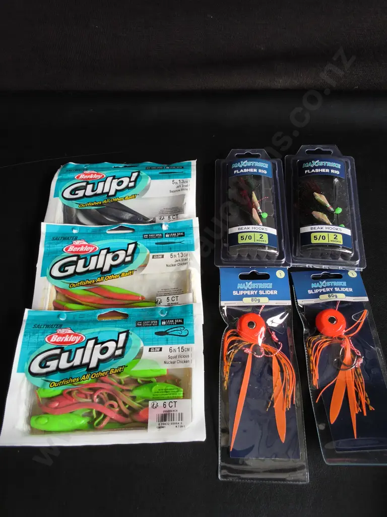BRAND NEW FISHING ITEMS, 7 PIECES Image 1++