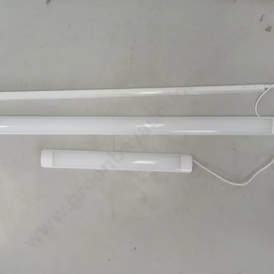 3 LED BATTEN LIGHTS (WORKING) LONGEST IS 118CM