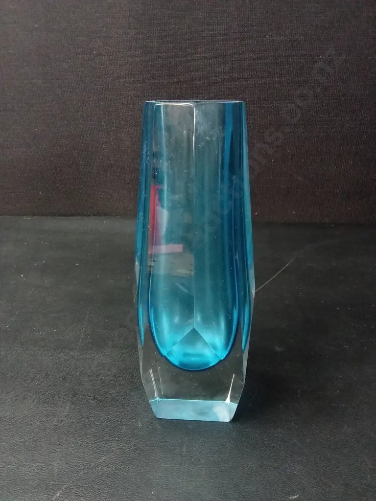 VINTAGE MURANO GLASS VASE H20CM Image 1++