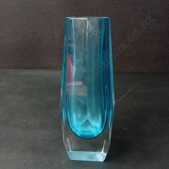 VINTAGE MURANO GLASS VASE H20CM