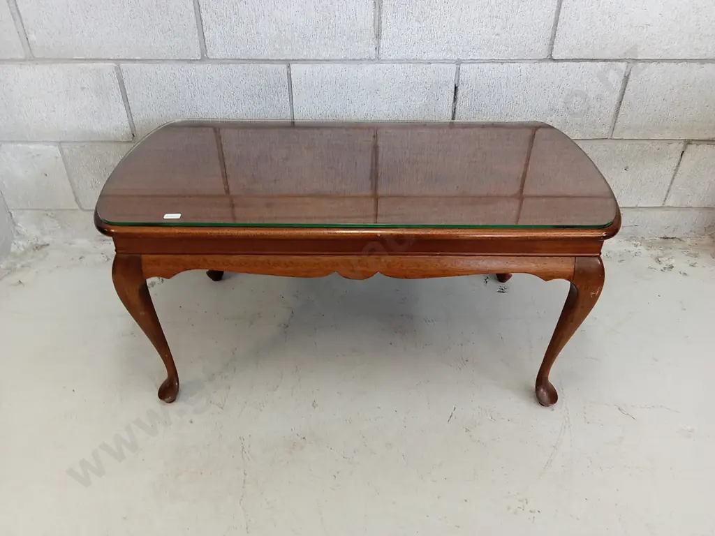 VINTAGE ROCOCO STYLE COFFEE TABLE, H 44 CM X W 92 CM X D 45 CM Image 1++