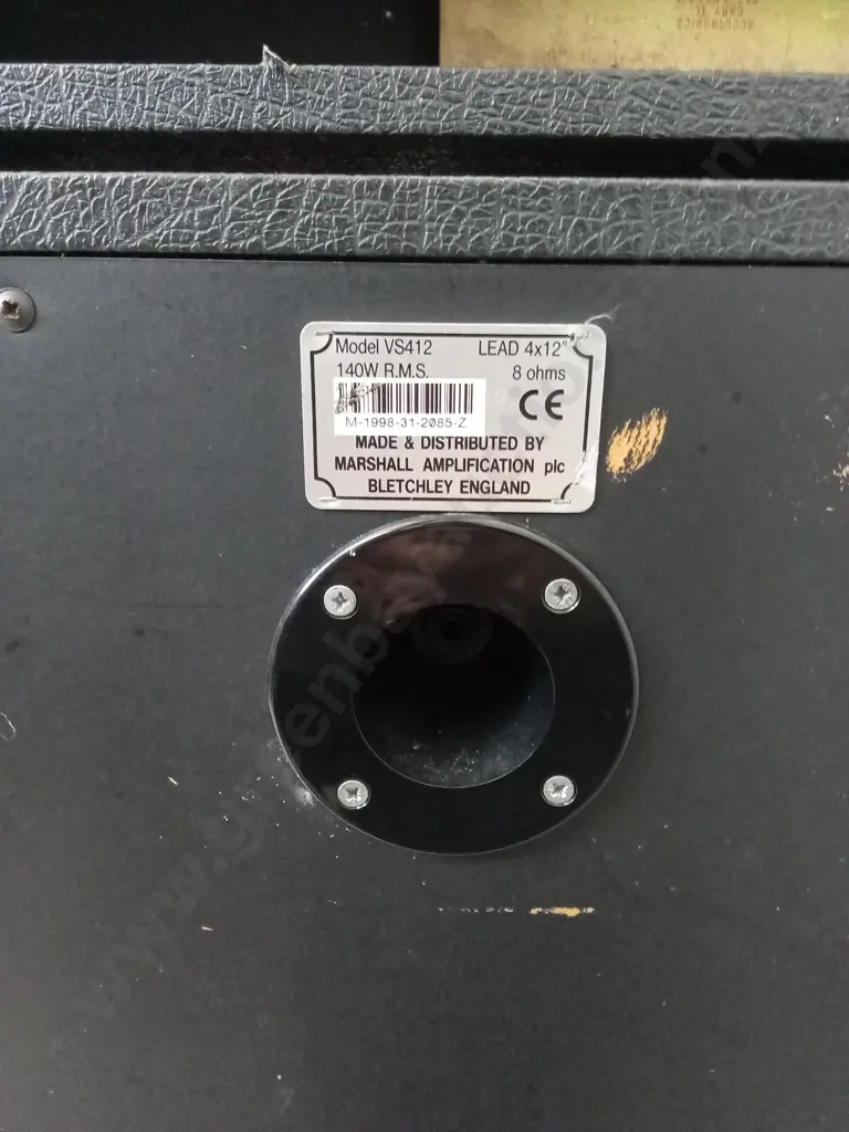 MARSHALL 4S412 DOUBLE STACK AMPLIFIER - TESTED WORKING Image 1++
