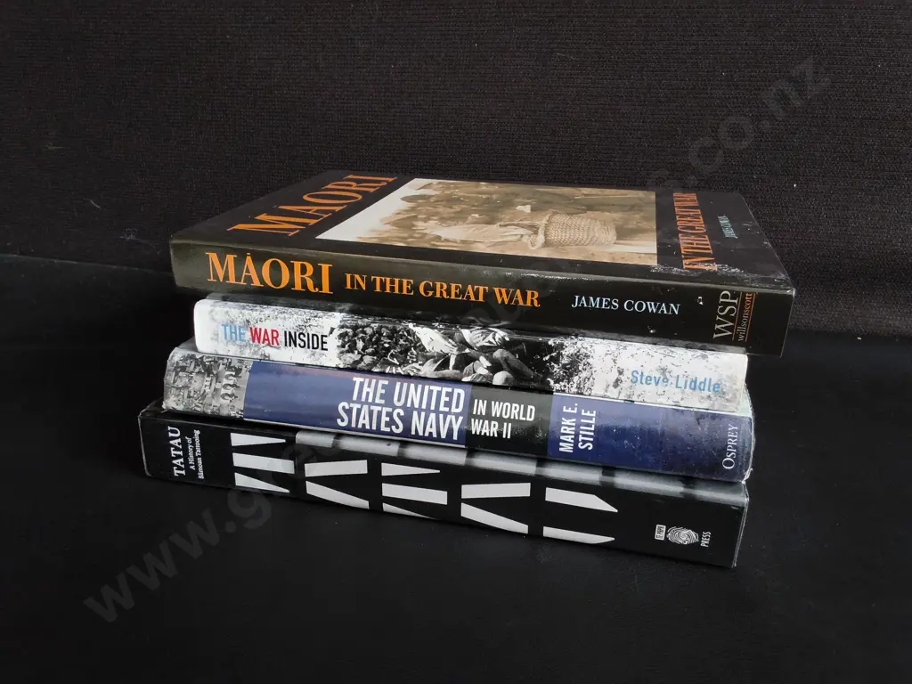 4 BOOKS ON THE MILITARY AND HISTORY Image 1++