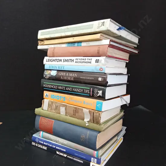 BOX OF BOOKS