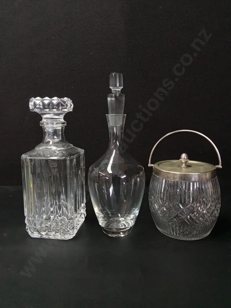 5 GLASS ITEMS TALLEST H29CM Image 1++