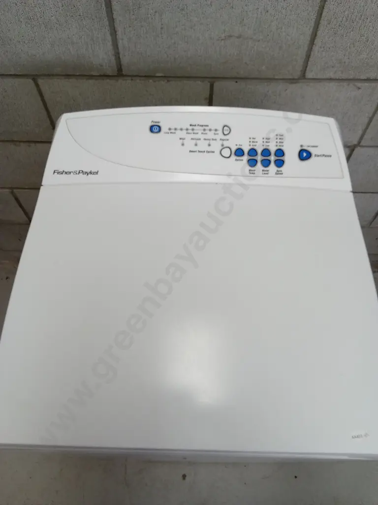 FISHER AND PAYKEL MW512 TOP LOADER WASHING MACHINE. TESTED WORKING Image 1++