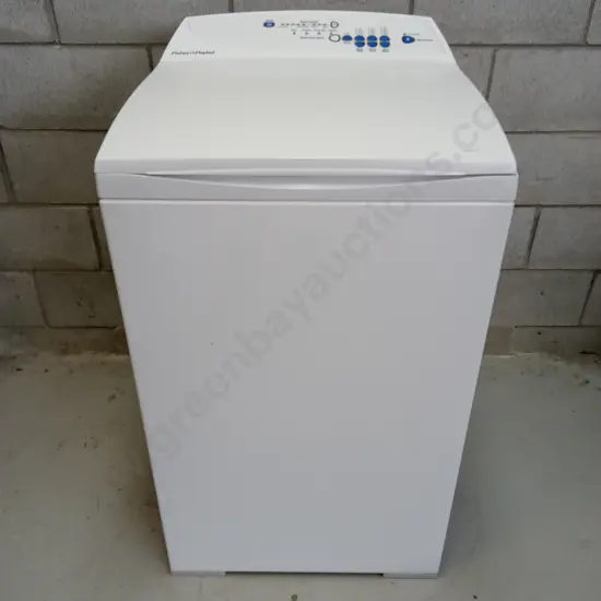 FISHER AND PAYKEL MW512 TOP LOADER WASHING MACHINE. TESTED WORKING