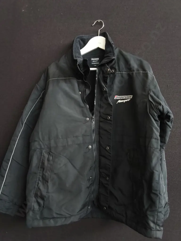 PAIR OF BRIDGESTONE MOTORSPORT JACKETS, SIZE S Image 1++