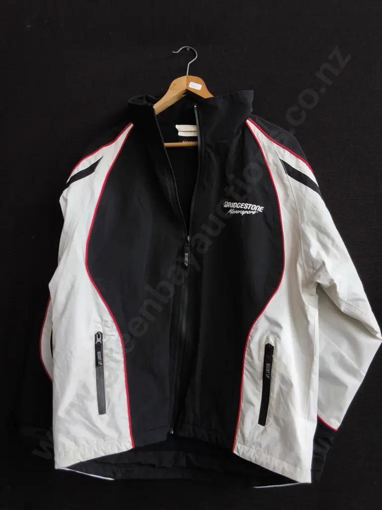 PAIR OF BRIDGESTONE MOTORSPORT JACKETS, SIZE S Image 1++