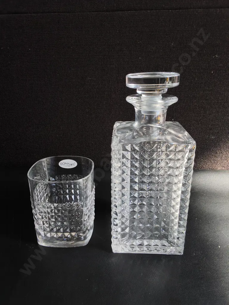 LUIGI BORMIOLI MIXOLOGY ELIXIR 5 PIECE WHISKY SET, MADE IN ITALY, BOXED Image 1++