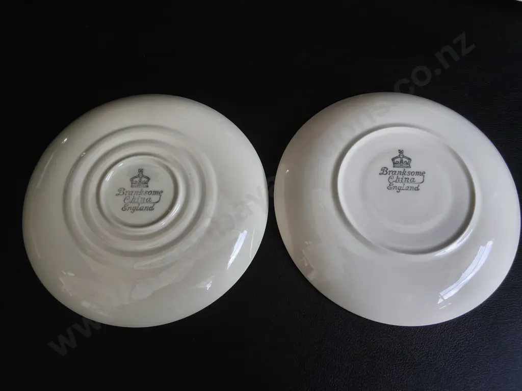 VINTAGE 1950S BRANKSOME CHINA TWO TONE COFFEE AND TEA SET, 21 PIECES Image 1++