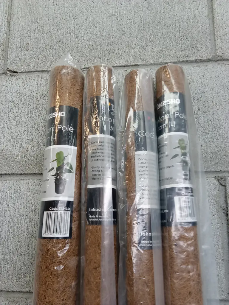 4 BRAND NEW TAKASHO COCO PLANT POLES 150CM Image 1++