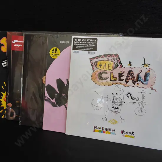 5 BRAND NEW RECORDS, PACKAGED