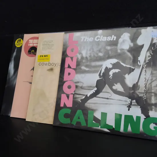 5 BRAND NEW RECORDS, PACKAGED