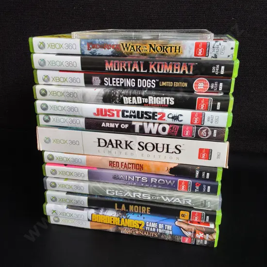 MIX OF X BOX VIDEO GAMES