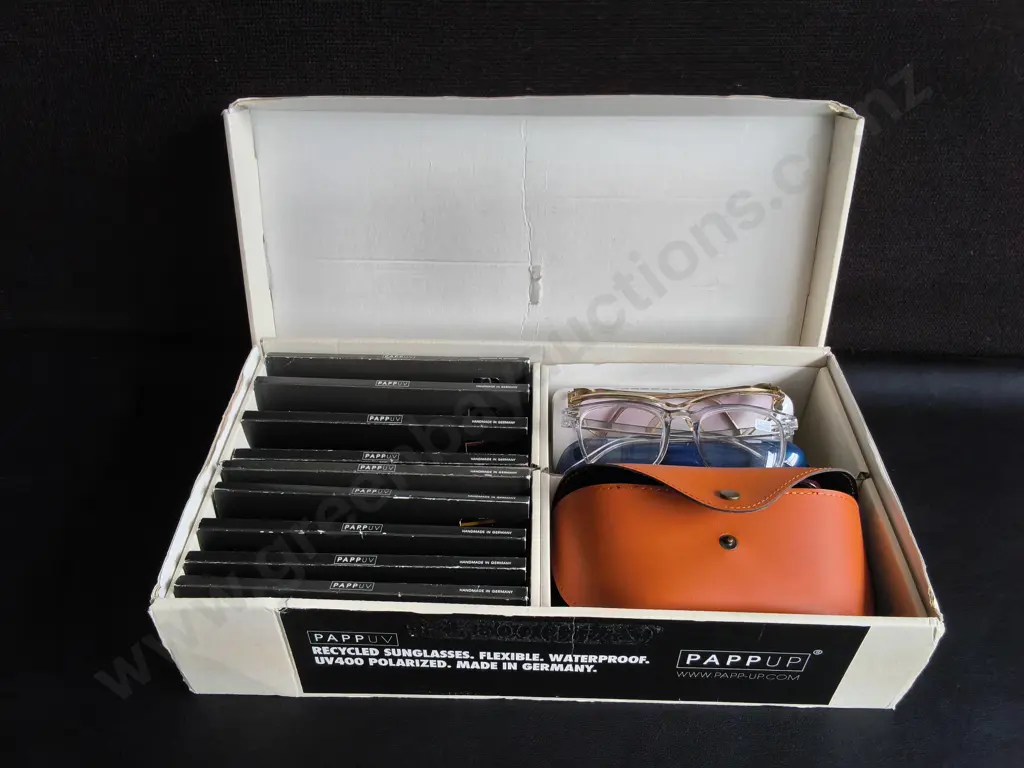 PAPPUP EYEWEAR SET INCLUDING SUNGLASSES, GLASSES, AND CASES Image 1++