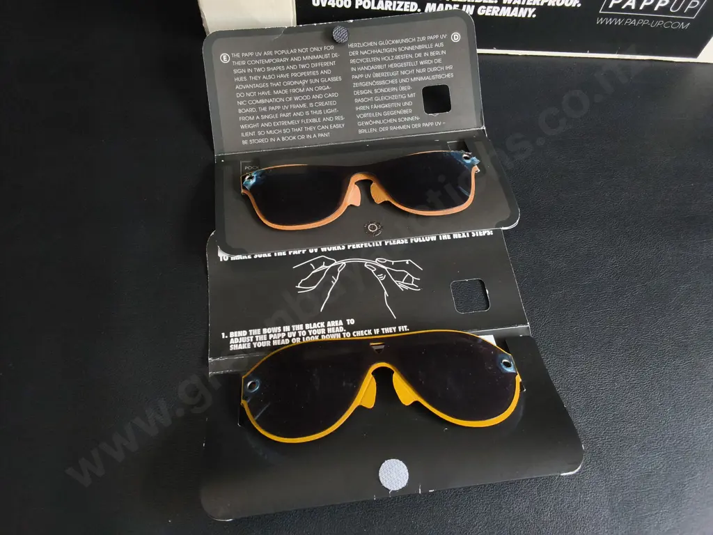 PAPPUP EYEWEAR SET INCLUDING SUNGLASSES, GLASSES, AND CASES Image 1++
