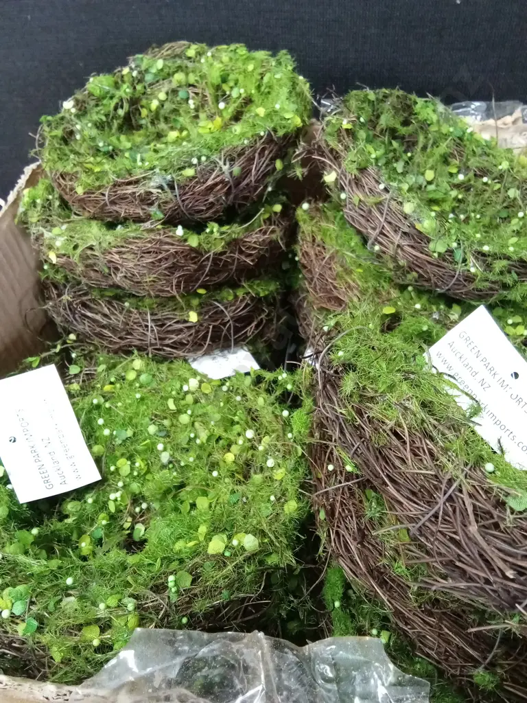 20 INTERIOR DESIGN FAUX BIRDS NESTS D16CM Image 1++