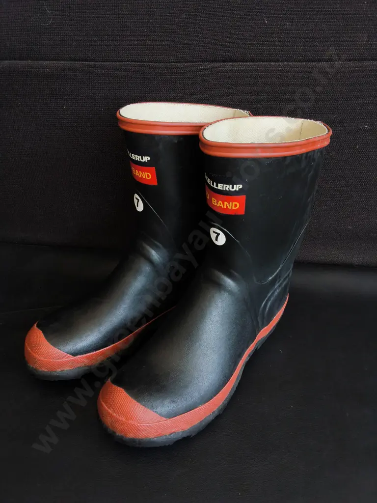 PAIROF SKELLERUP GUMBOOTS, SIZE WOMENS 8 Image 1++