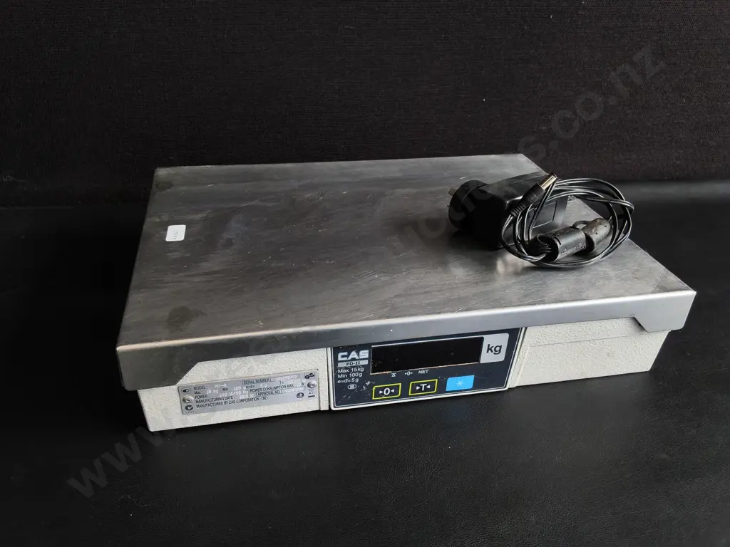 CAS DIGITAL WEIGHING SCALE, UNTESTED Image 1++