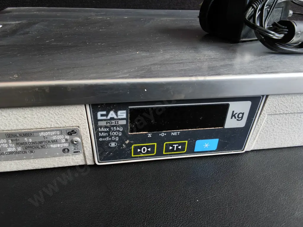 CAS DIGITAL WEIGHING SCALE, UNTESTED Image 1++