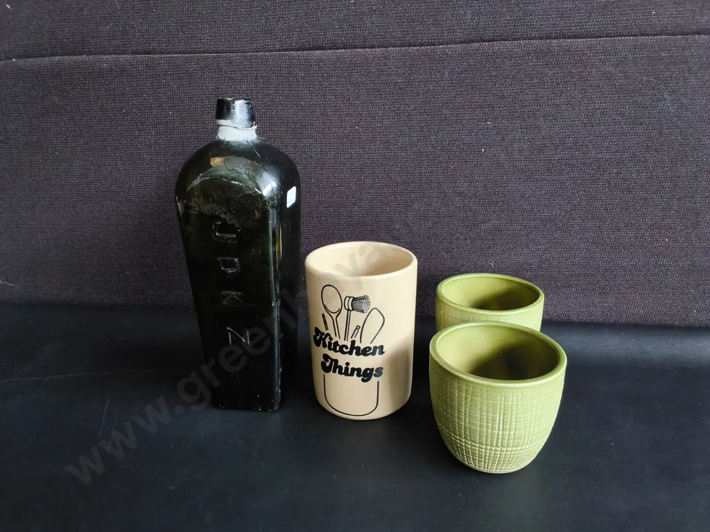 MIX OF VINTAGE KITCHENWARE, TALLEST H 28 CM Image 1++