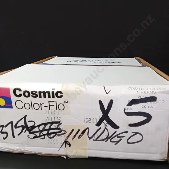 COSMIC COLOR-FLO ELECTRIC INDIGO TISSUE PAPER 20" X 30"