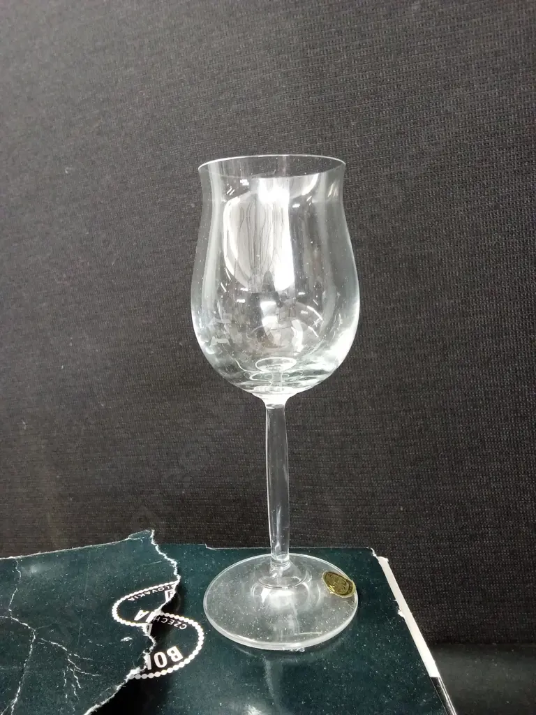 6 ORNELLA GLASSES H17CM AND A VINTAGE EGG POACHER PAN Image 1++