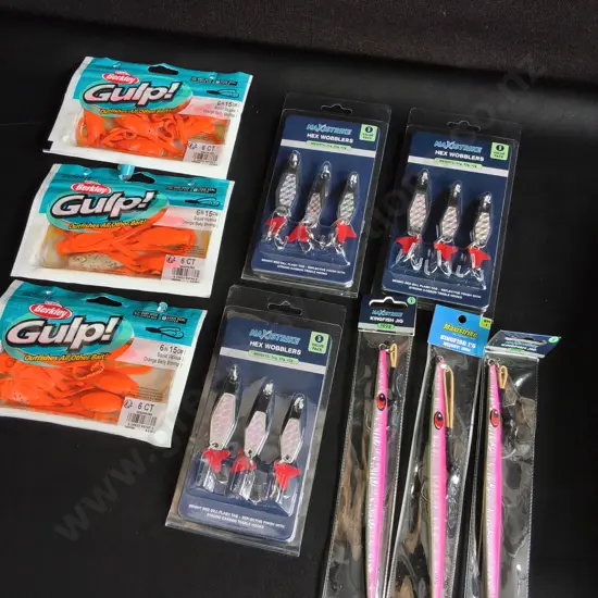 9 BRAND NEW FISHING ITEMS