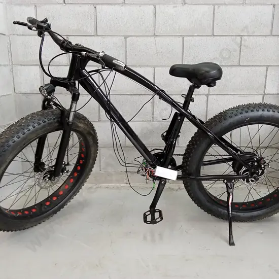 (PROJECT BIKE) CUSTOM ALL TERRAIN FAT TYRE ELECTRIC BIKE, MISSING BATTERY AND COVER