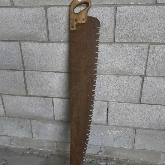 VINTAGE ONE MAN CROSSCUT SAW