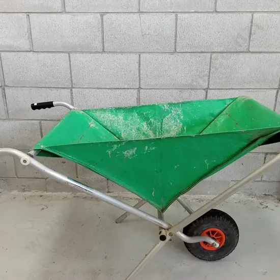GARDEN BUDDY WHEEL BARROW, BIN L IS 87CM