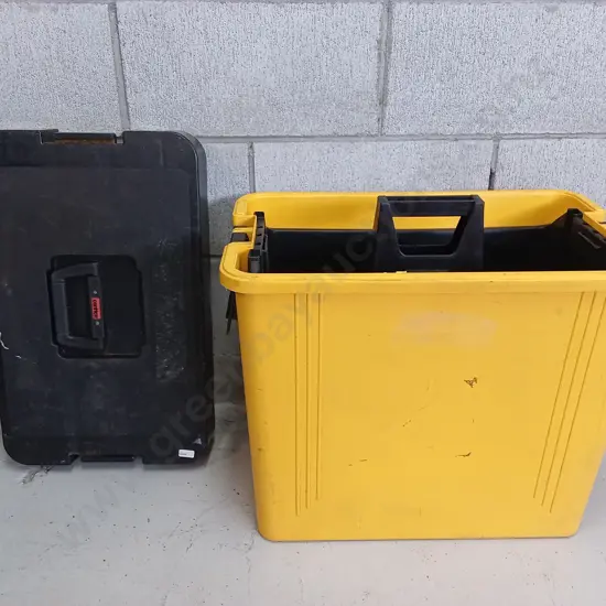 LARGE CONTICO TOOL BOX, H 44CM X W 54CM X D 33CM