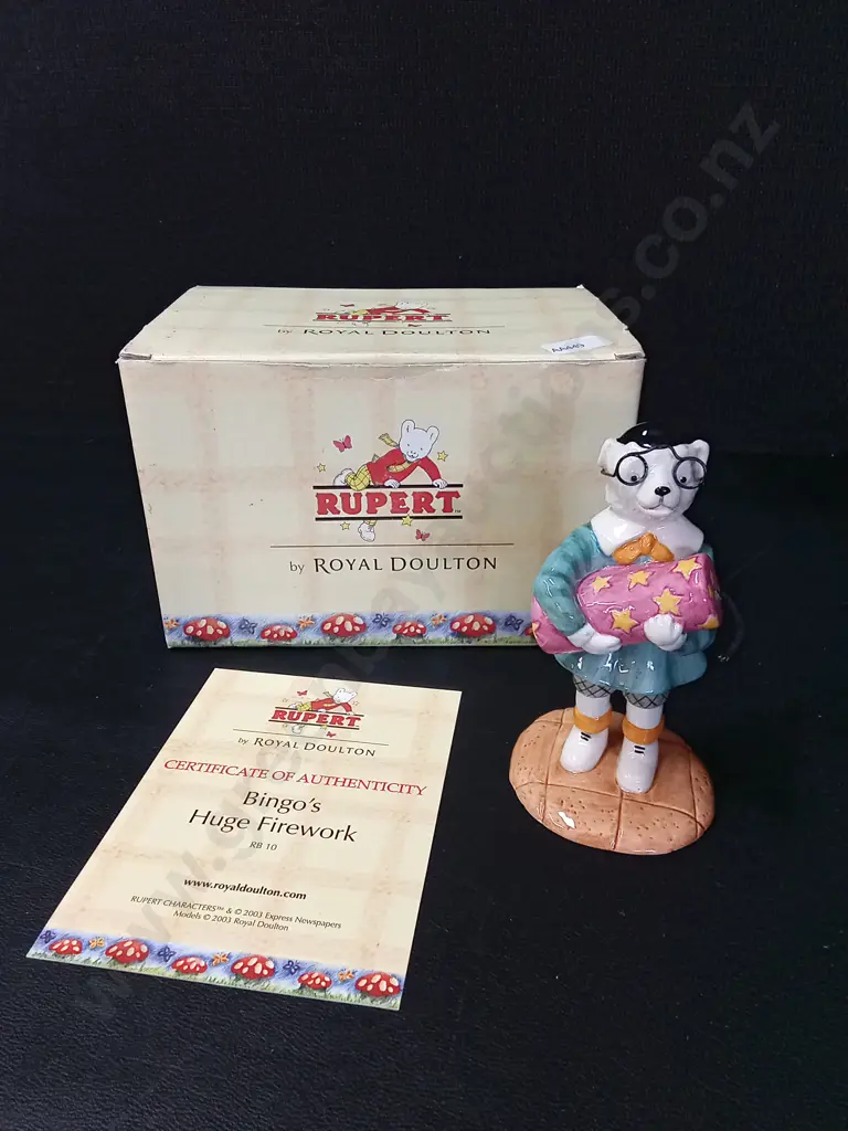 VINTAGE ROYAL DOULTON BINGOS HUGE FIREWORK H12CM Image 1++