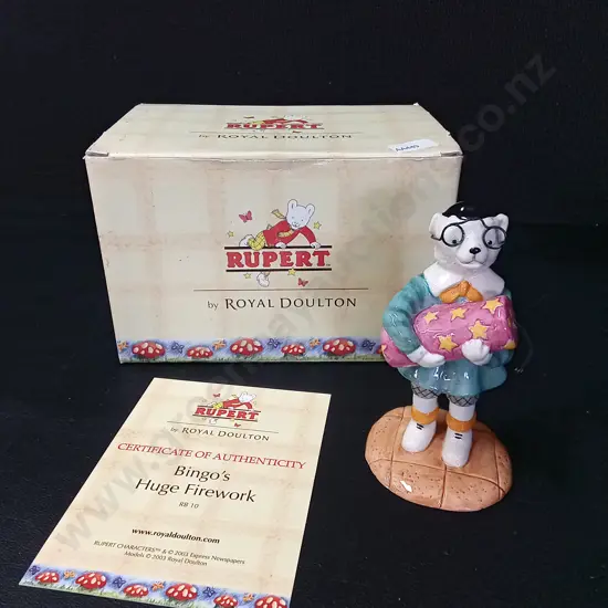 VINTAGE ROYAL DOULTON BINGOS HUGE FIREWORK H12CM