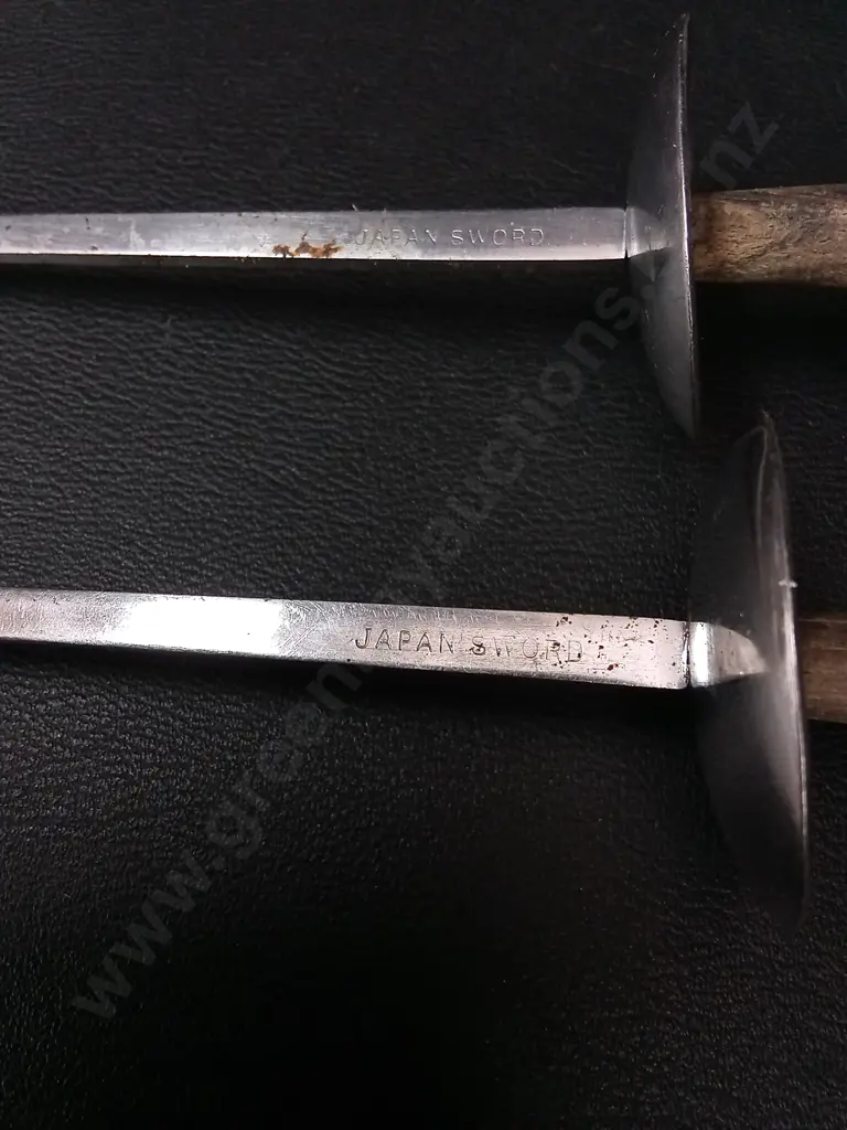 2 VINTAGE "JAPAN SWORD" SKEWERS L19CM Image 1++