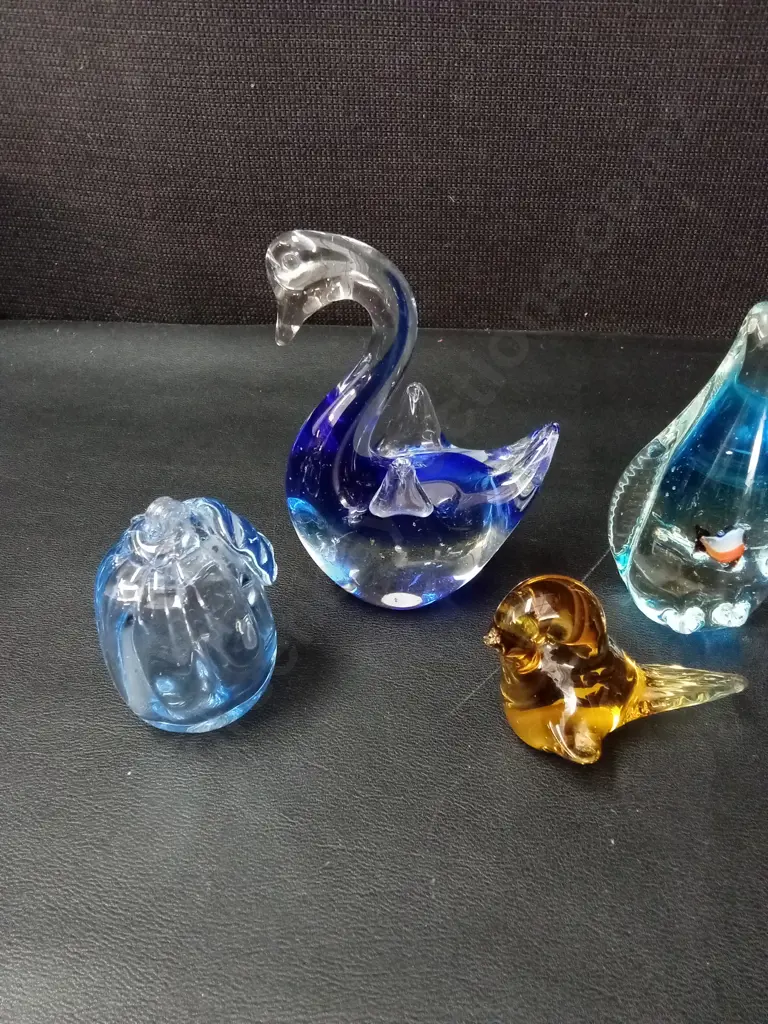 5 GLASS ITEMS TALLEST H12CM Image 1++