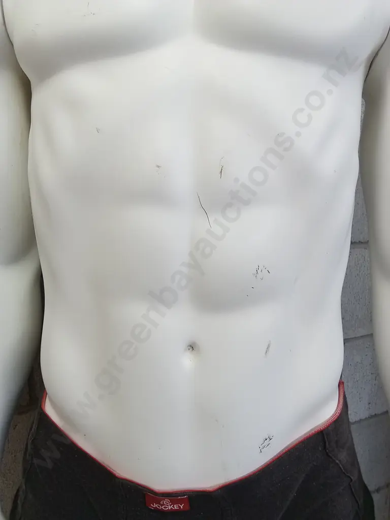 PAIR OF LIFE SIZE MALE MANNEQUINS 165CM TALL Image 1++