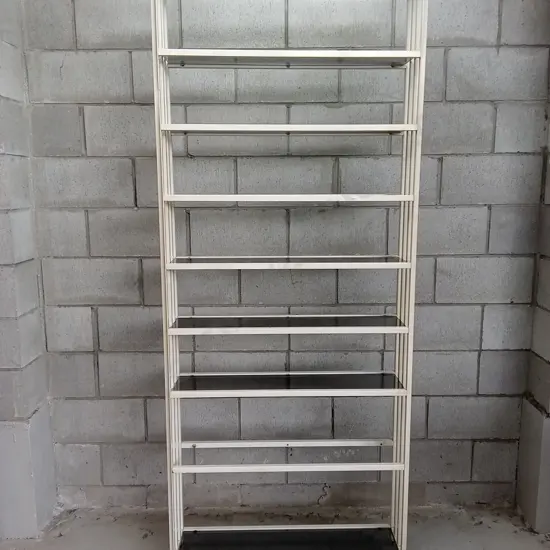 MICHAEL DRAPER BOOKSHELF, H 203CM X W 84CM X D 20CM