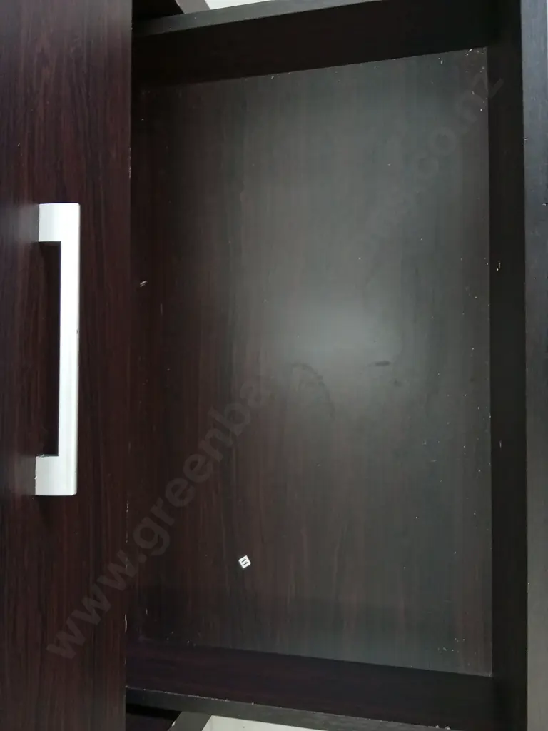 DARK CHEST OF DRAWERS, H 124CM X W 80CM X D 50CM Image 1++