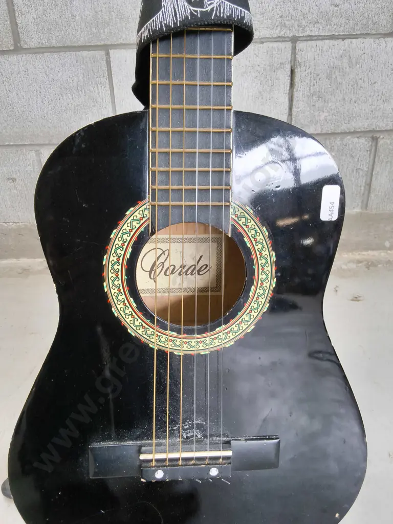 CORDE SMALL BEGINNER CLASSICAL GUITAR WITH STAND Image 1++