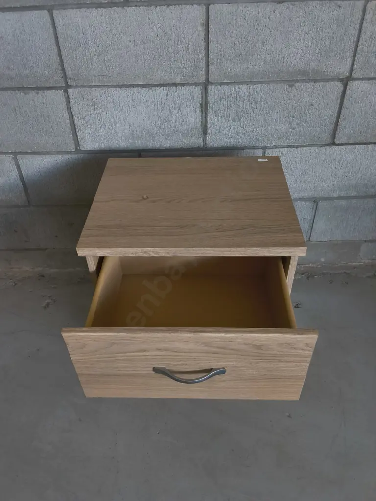 2 DRAWER BESIDE TABLE, H 56 CM X W 46 CM X D 40 CM Image 1++