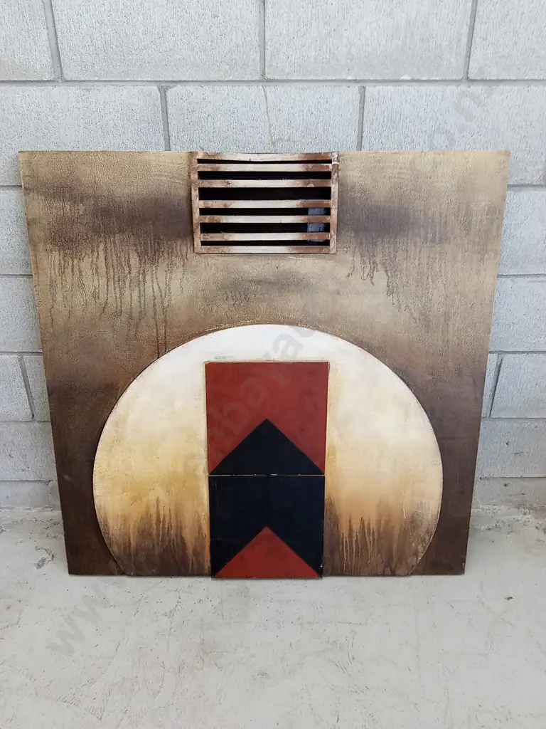 ABSTRACT 3D ART PIECE, 101CM X 100CM Image 1++