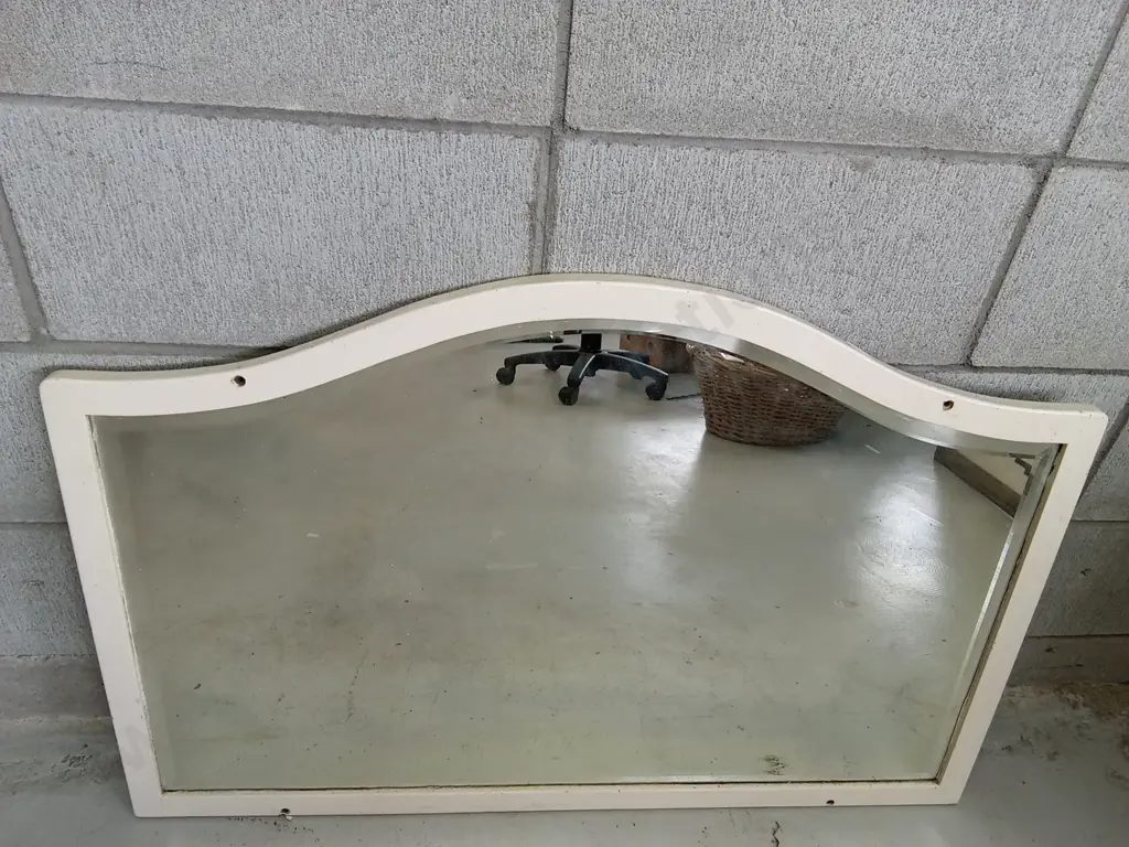 FRAMED DRESSER/WALL MIRROR, H 61CM X W 92CM Image 1++