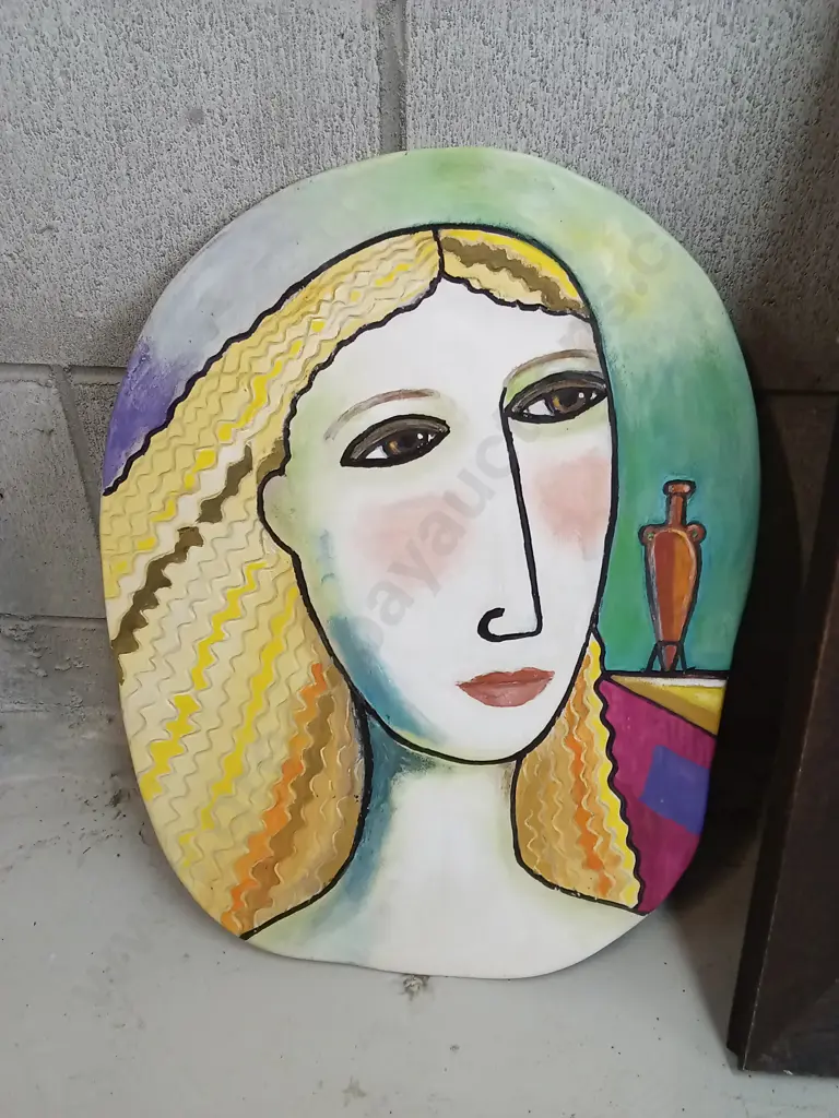 COLLECTION OF VARIOUS ART PIECES, MIDDLE PIECE IS 66CM X 50CM Image 1++