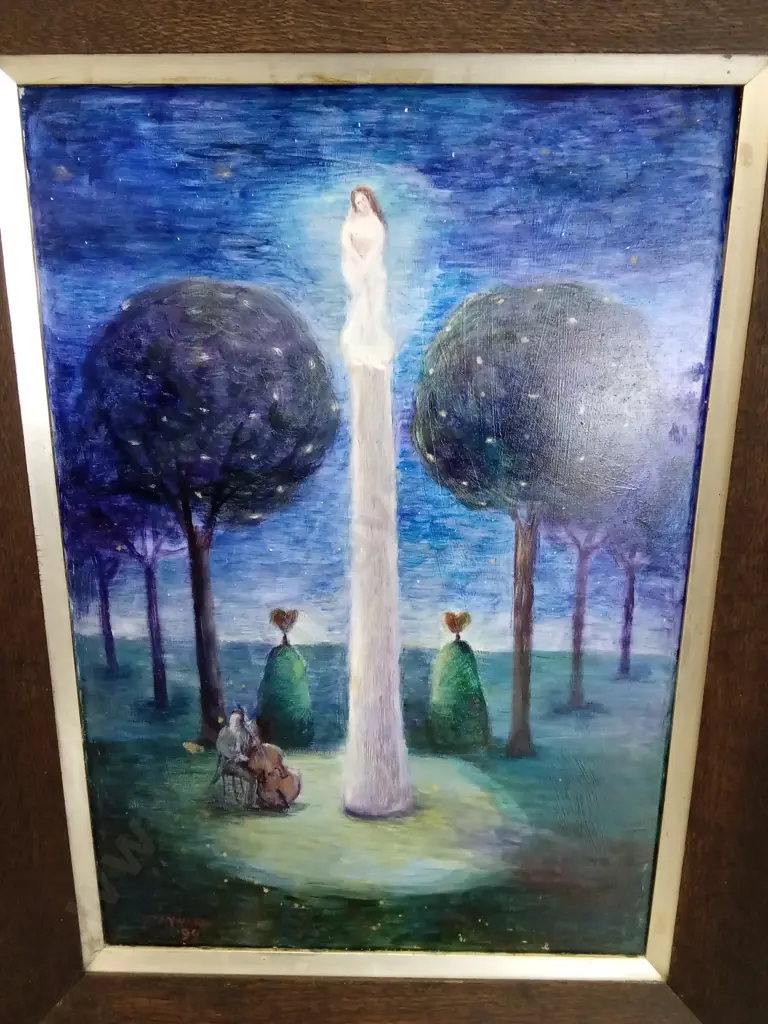 COLLECTION OF VARIOUS ART PIECES, MIDDLE PIECE IS 66CM X 50CM Image 1++